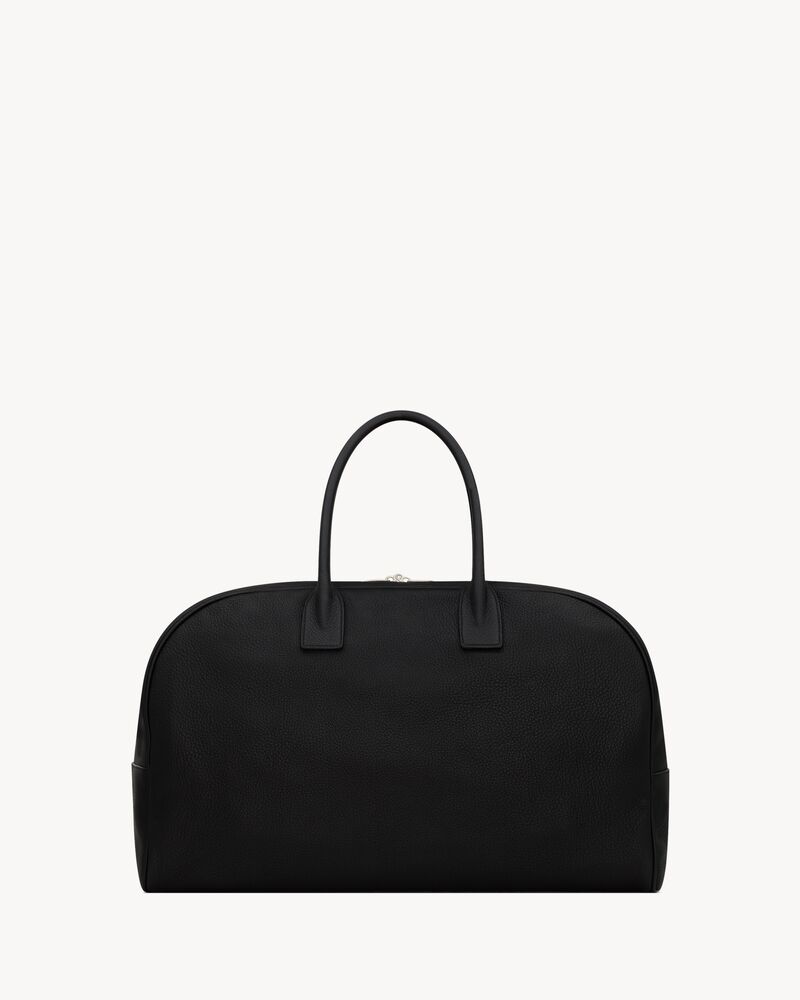 GRAND sac BOWLING duffle en cuir grainé