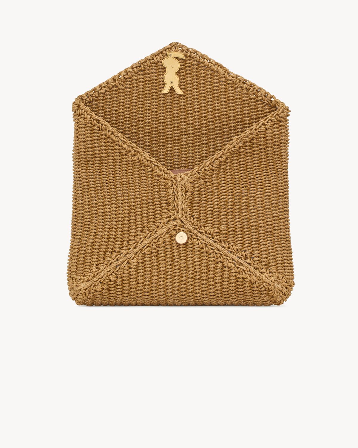 cassandre large envelope pouch in rope