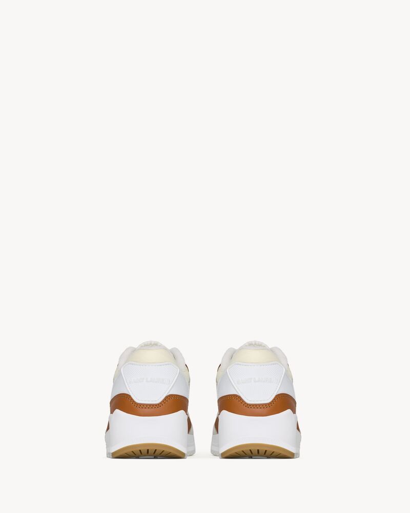 Sneakers Bump de nailon, ante y piel