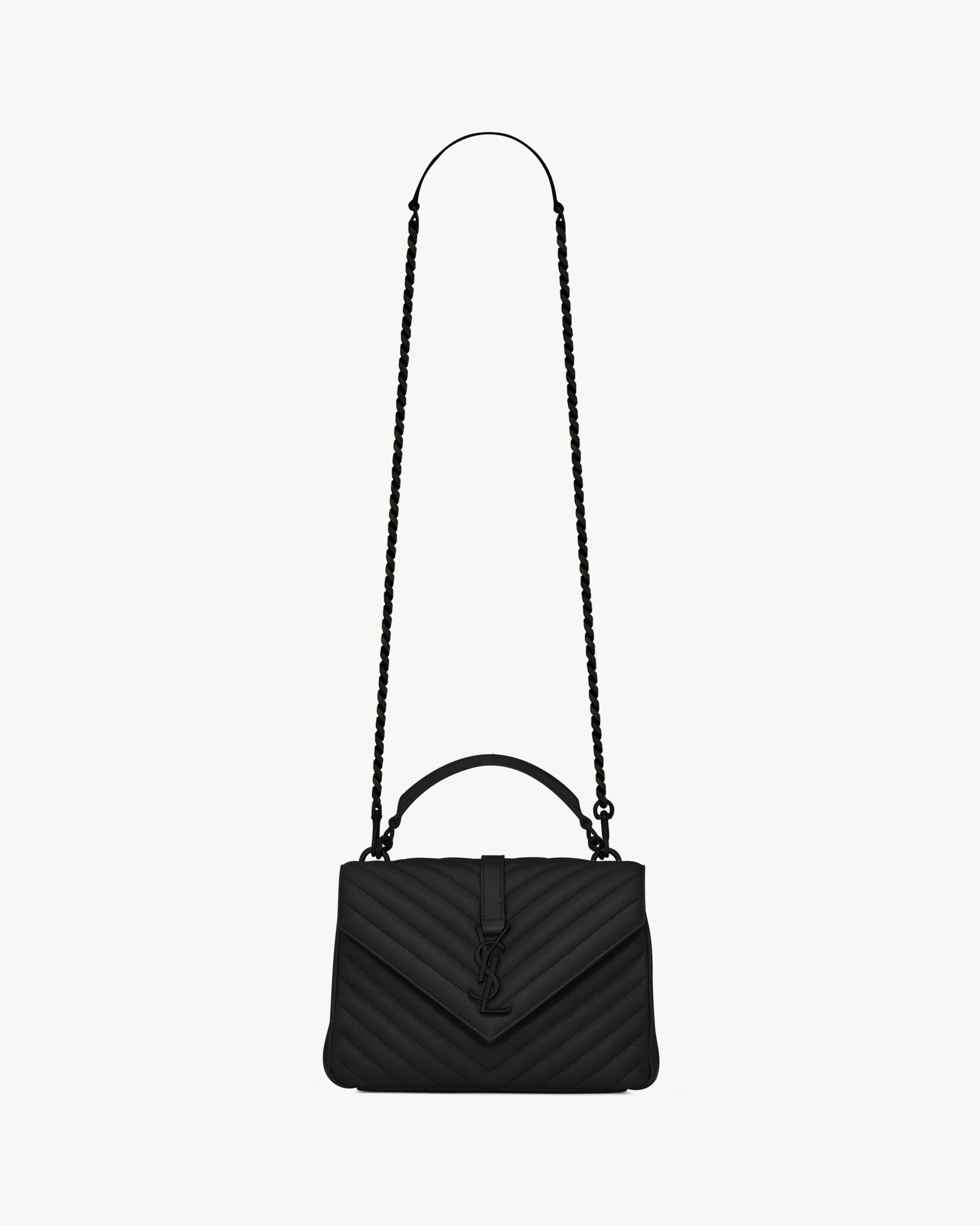 COLLEGE MEDIUM IN QUILTED LEATHER