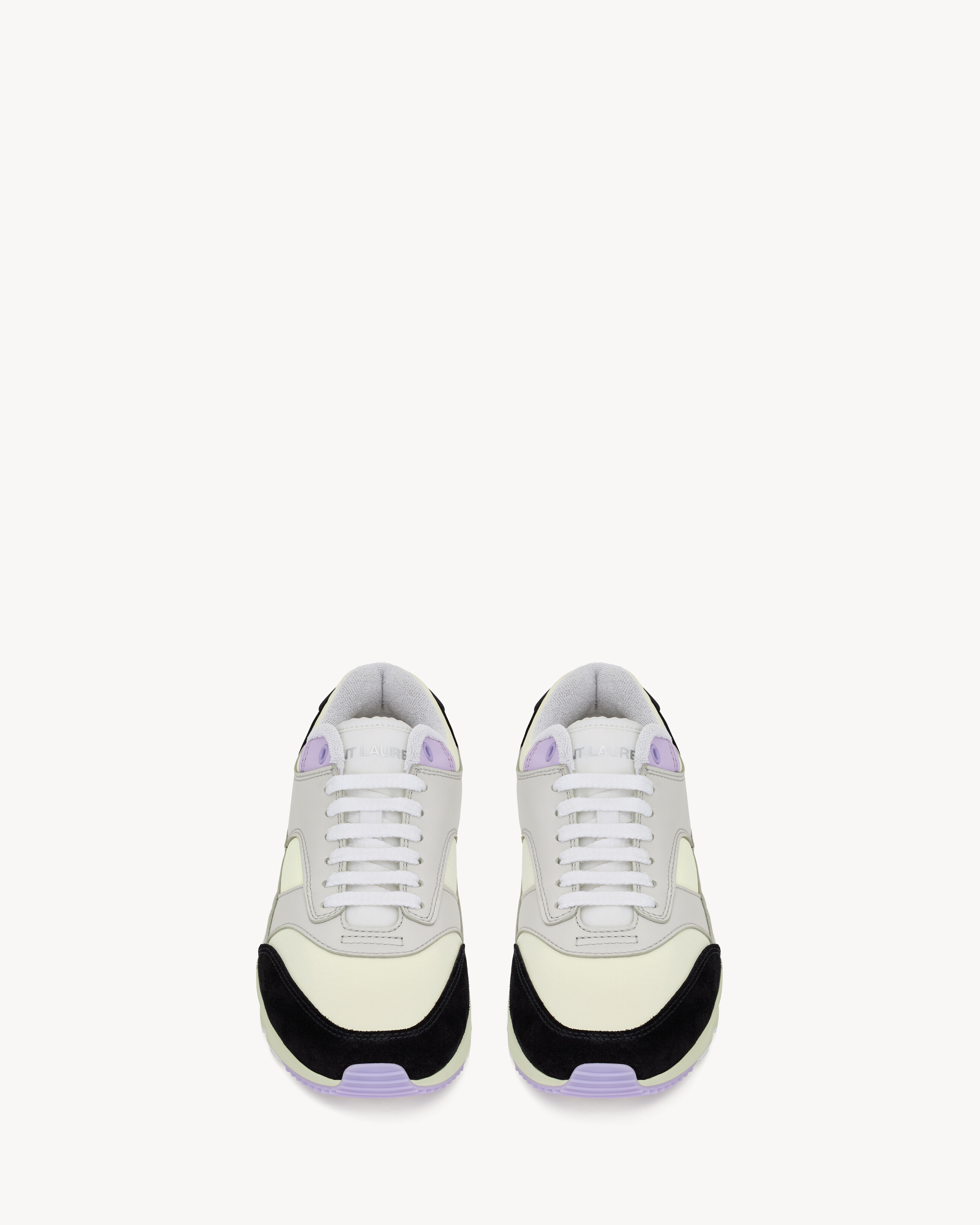 BUMP sneakers in nylon, suede and leather