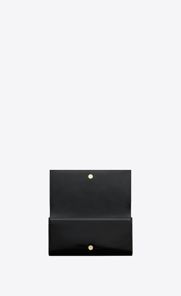 SMALL KATE IN NAPPA AND BRUSHED LEATHER, Saint Laurent