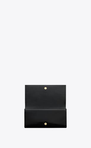 Saint Laurent YSL Small Pouch in Black Lambskin and GHW – Brands Lover