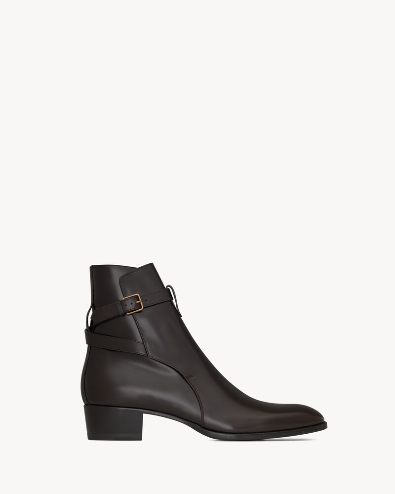 WYATT jodhpur boots in smooth leather