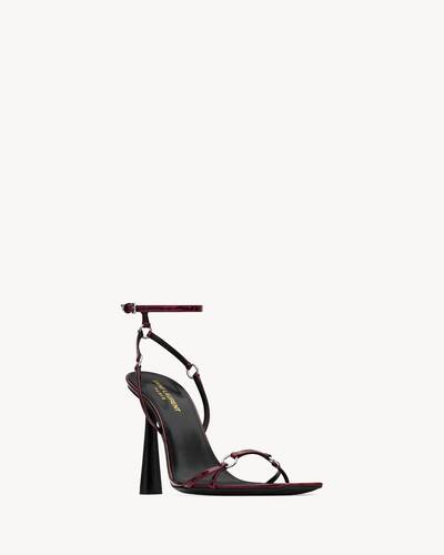 nova sandals in patent leather