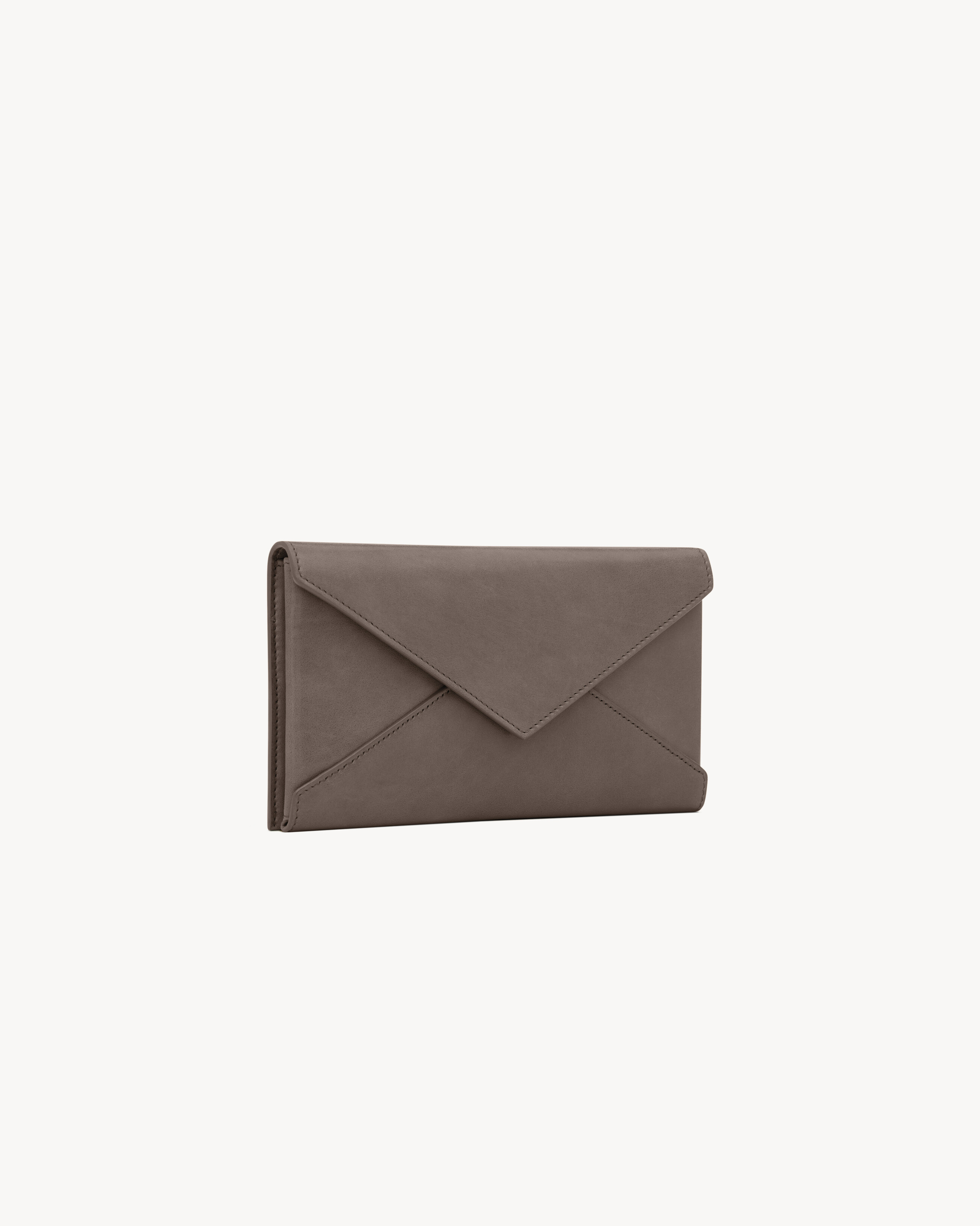 LETTER large wallet in leather