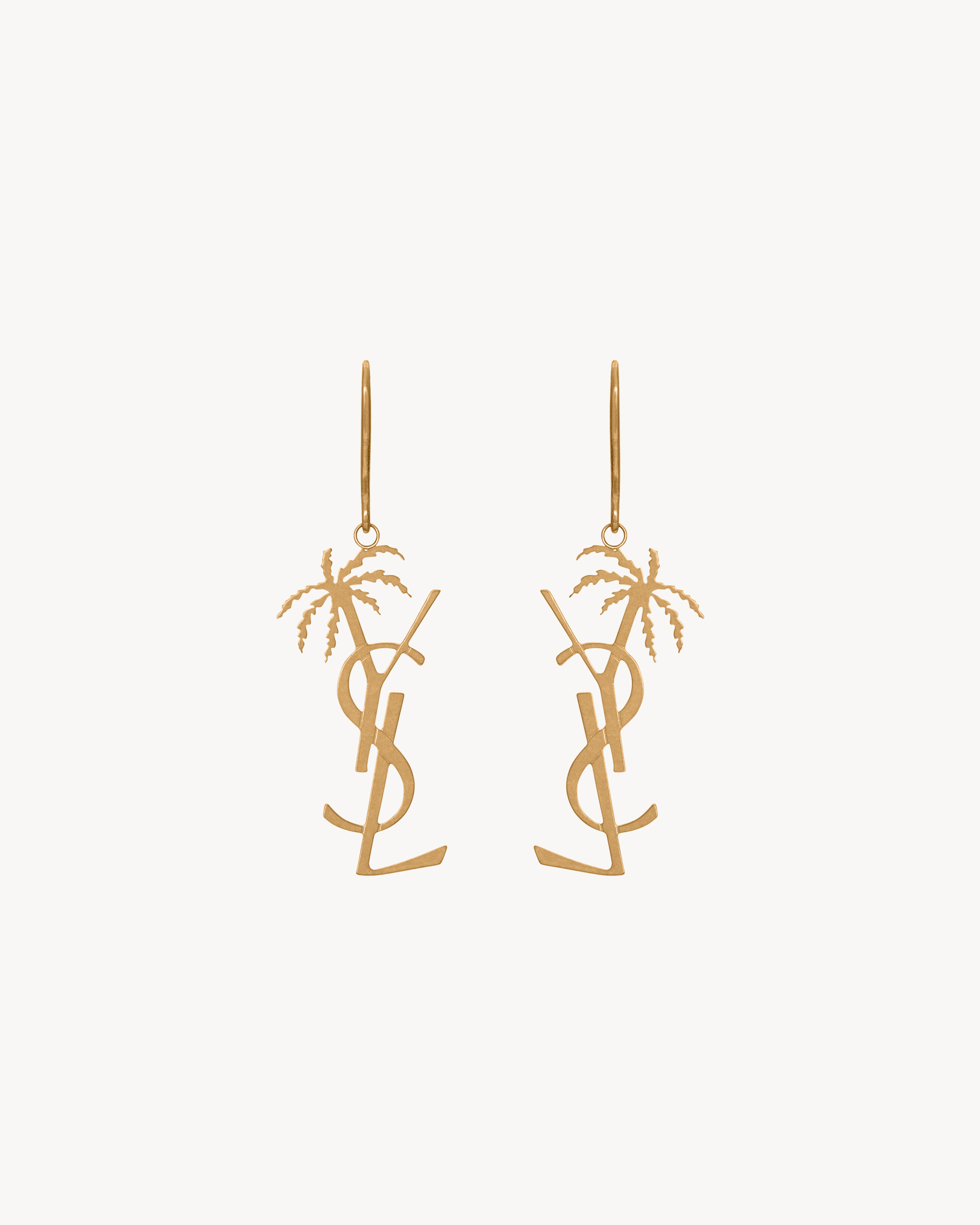 Saint laurent palm tree necklace Clearance