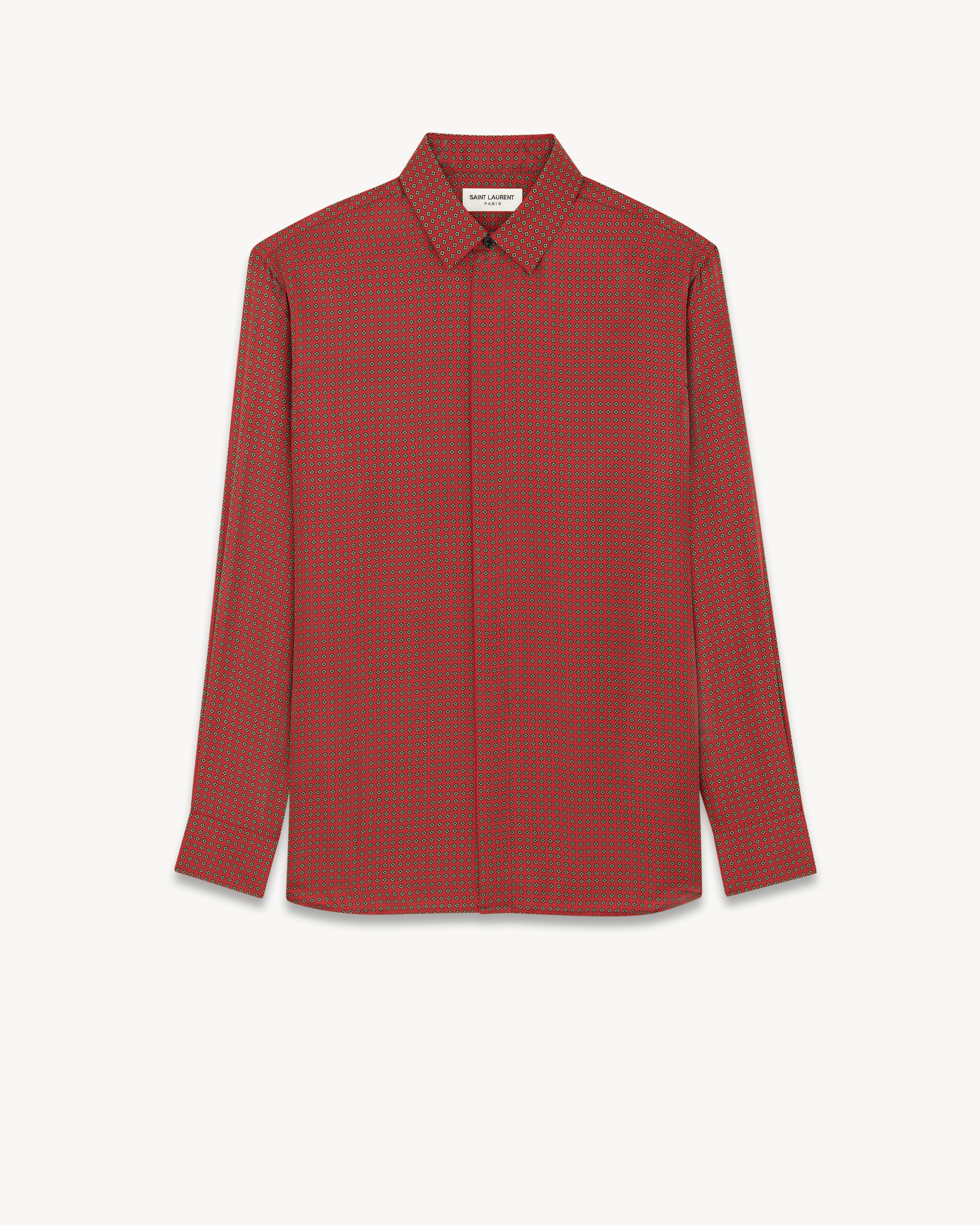 Silk saint laurent shirt Clearance