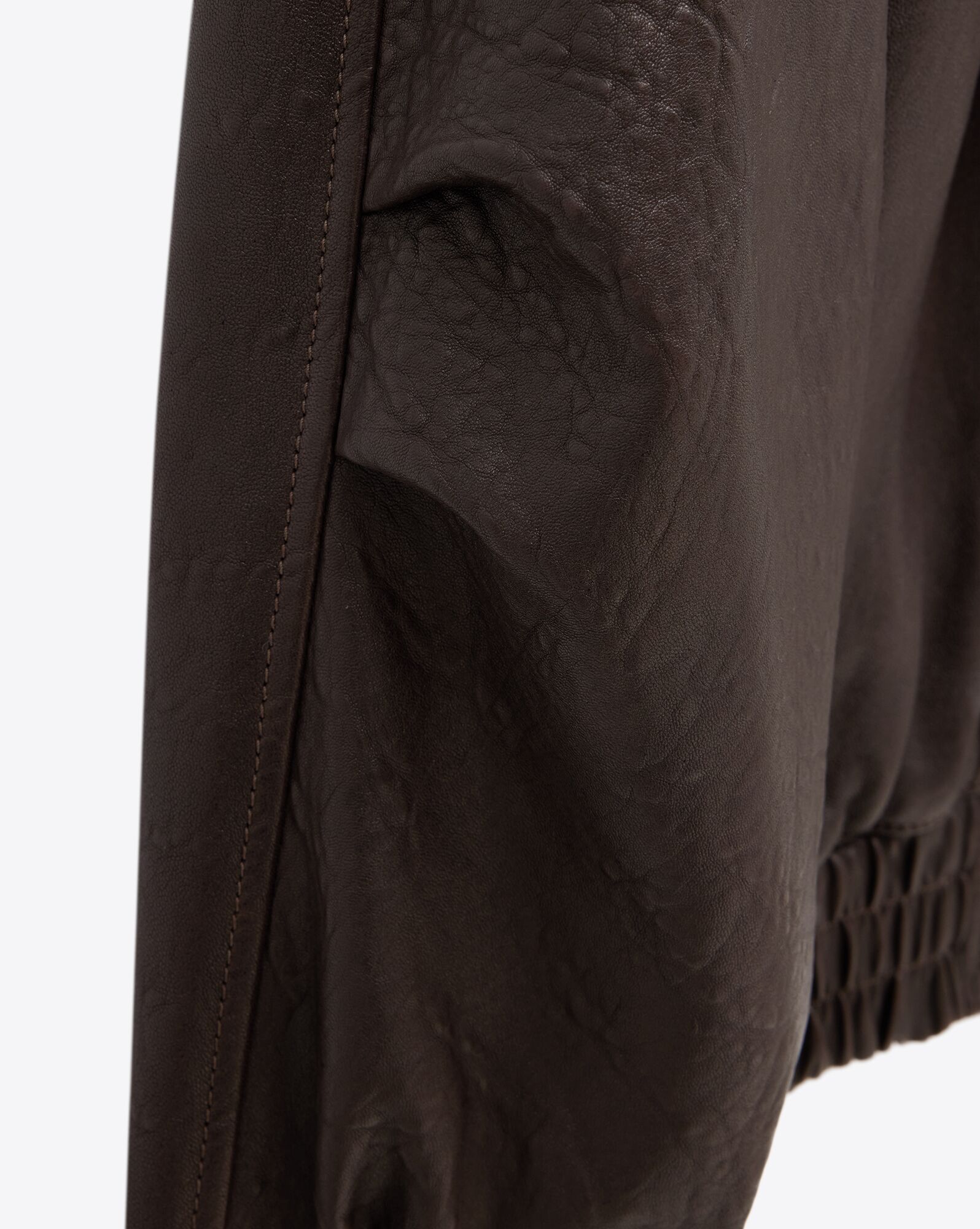 Bomber Jacket in Lambskin