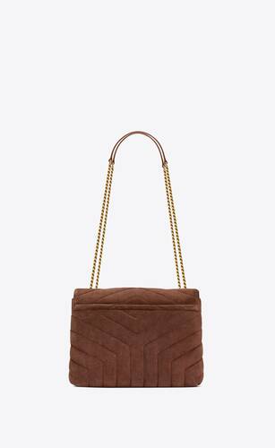 small loulou  in quilted suede
