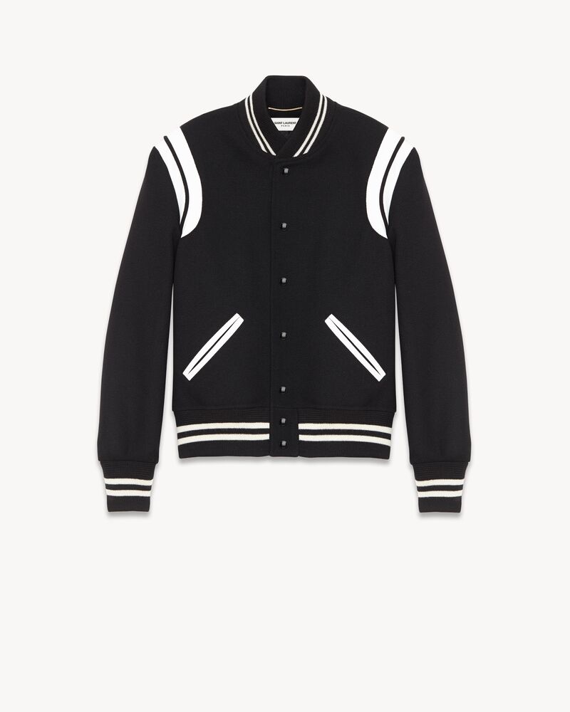 Saint Laurent Teddy Jacket In Wool Saint Laurent Taiwan Ysl Com Saint Laurent Teddy Jacket In Wool Saint Laurent Taiwan Ysl Com