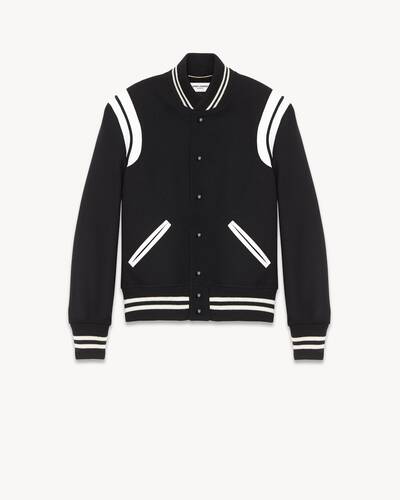 saint laurent teddy in wool