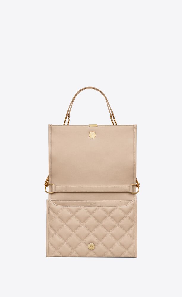 BECKY mini chain bag in CARRÉquilted lambskin Saint Laurent Mexico