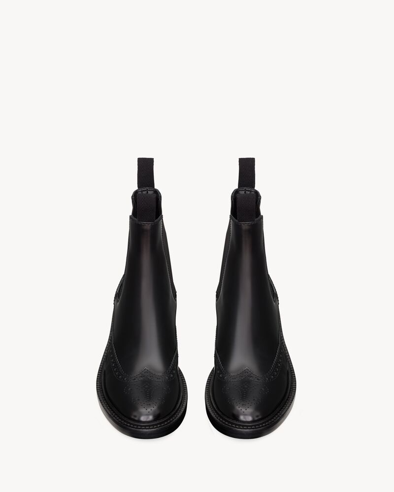 VINCENT Chelsea-Stiefel aus Glattleder