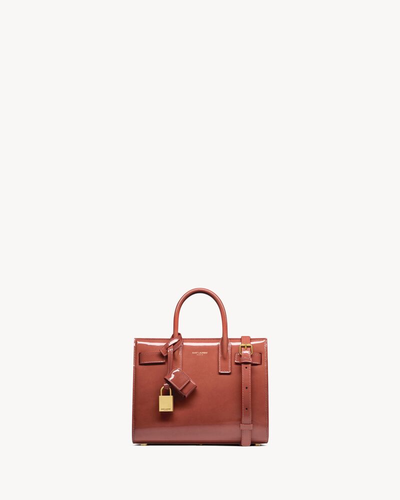 SAC DE JOUR nano in patent leather