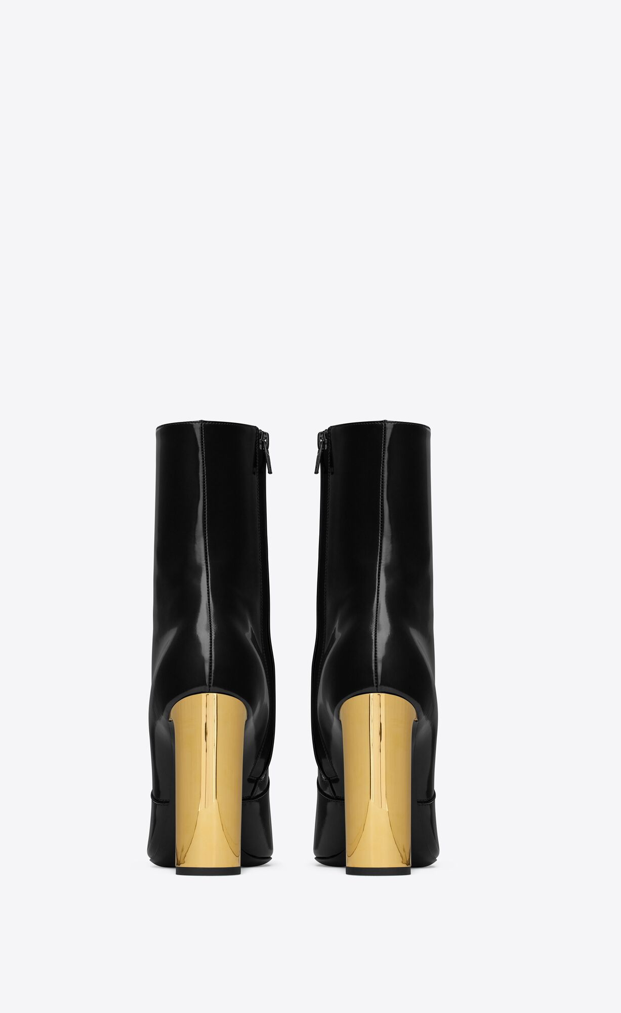 AUTEUIL booties in glazed leather | Saint Laurent | YSL.com