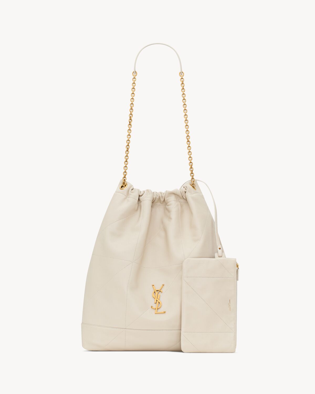 jamie large pouch in lambskin
