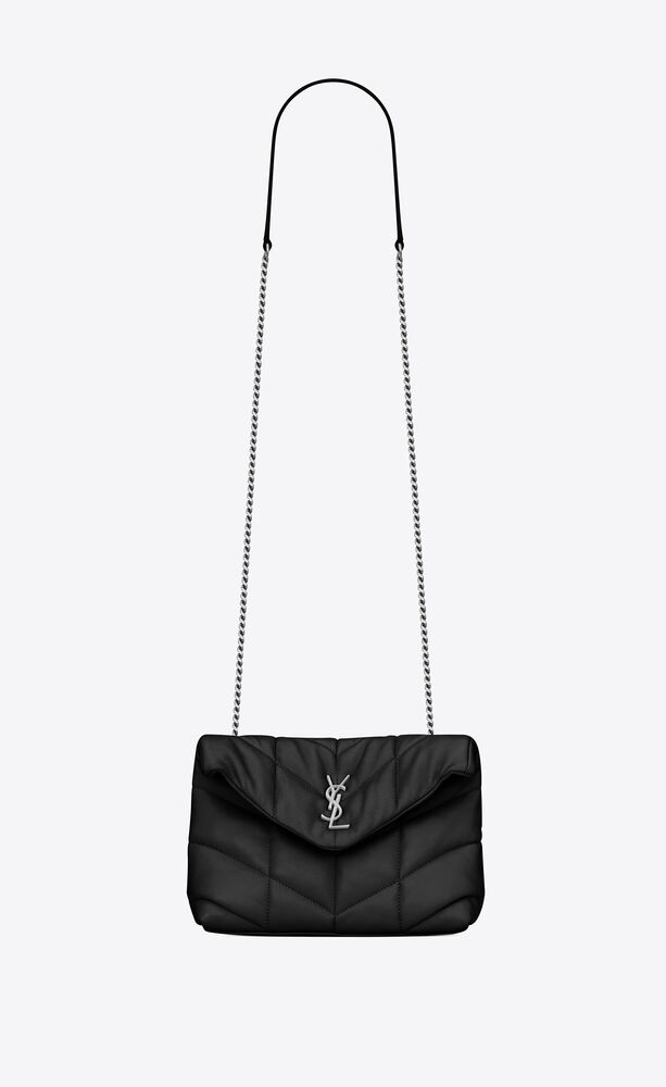 loulou toy ysl puffer quilted lambskin crossbody bag