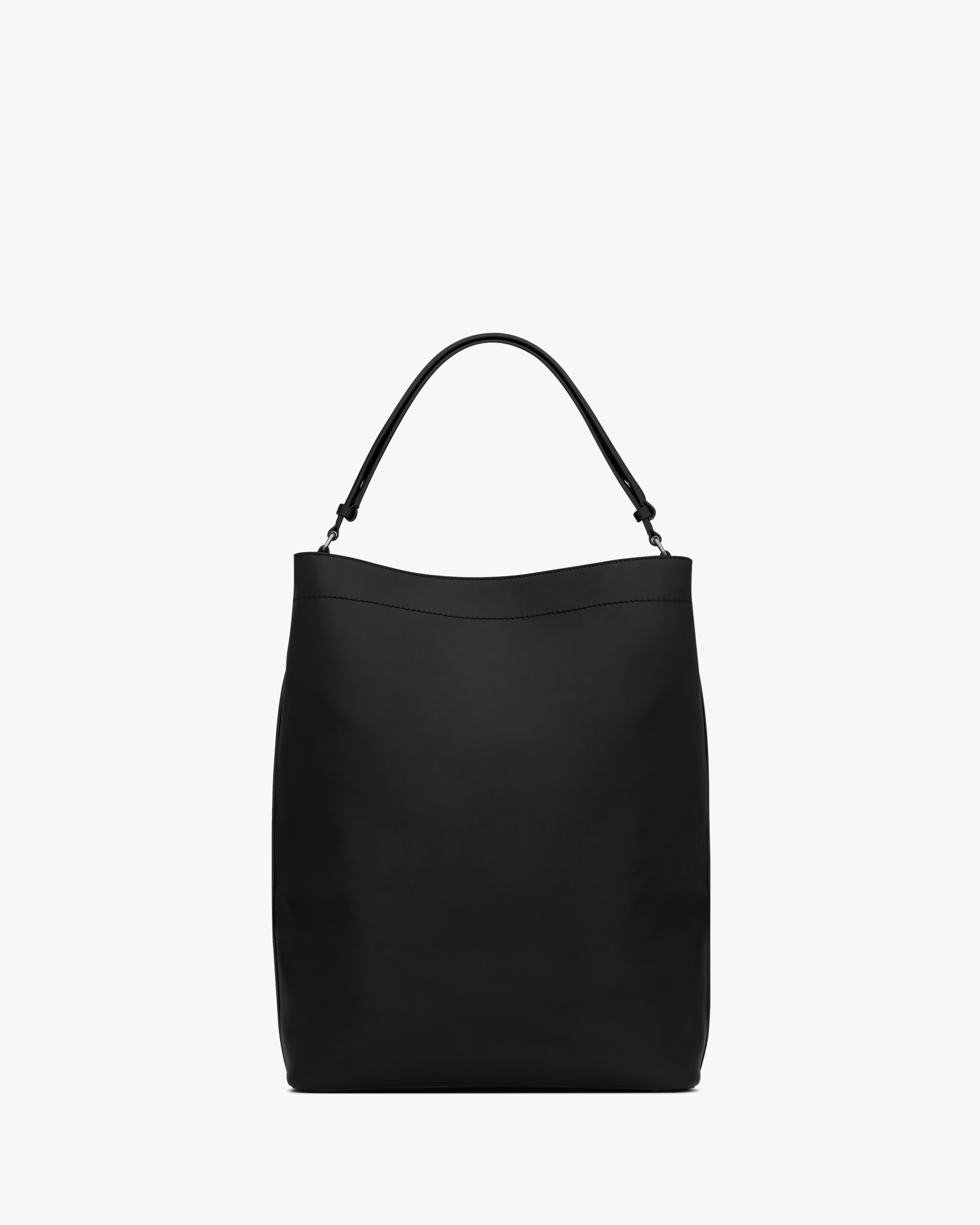 Bucket Bag Ysl Tasche Schwarz Leder SAINT LAURENT Hobo Bag Aus