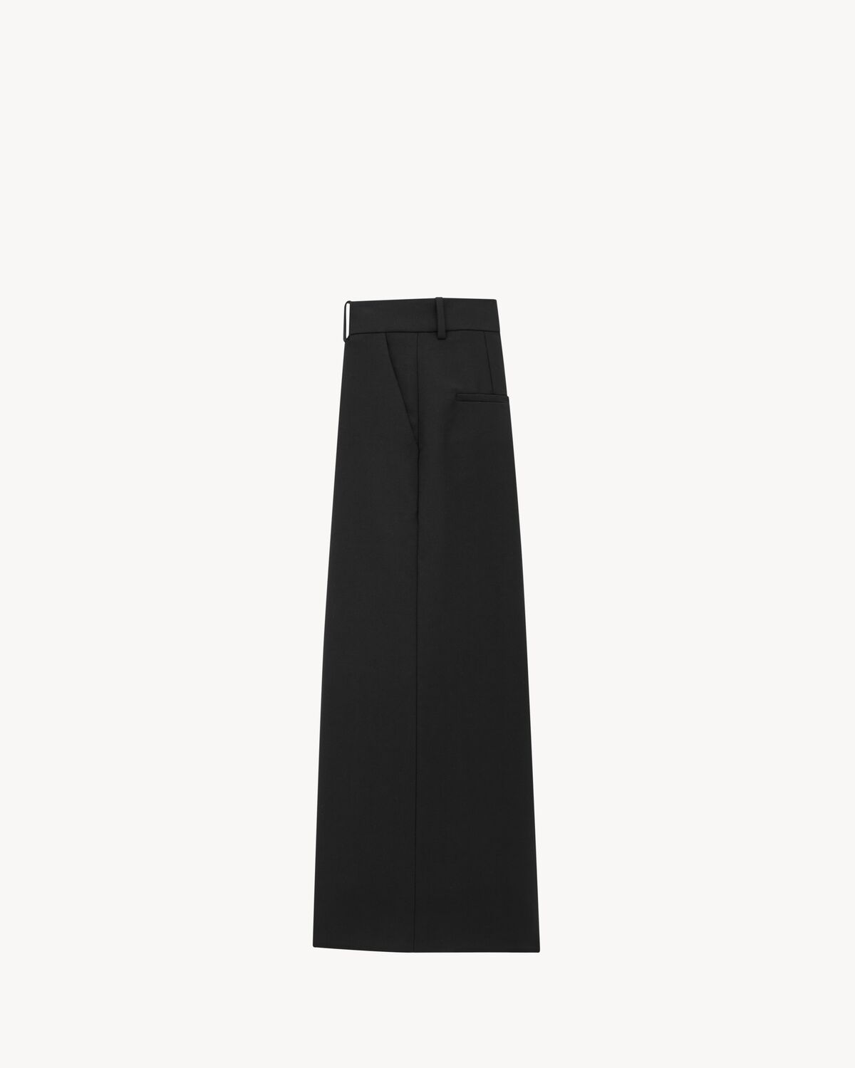 jupe-culotte à carreaux en laine