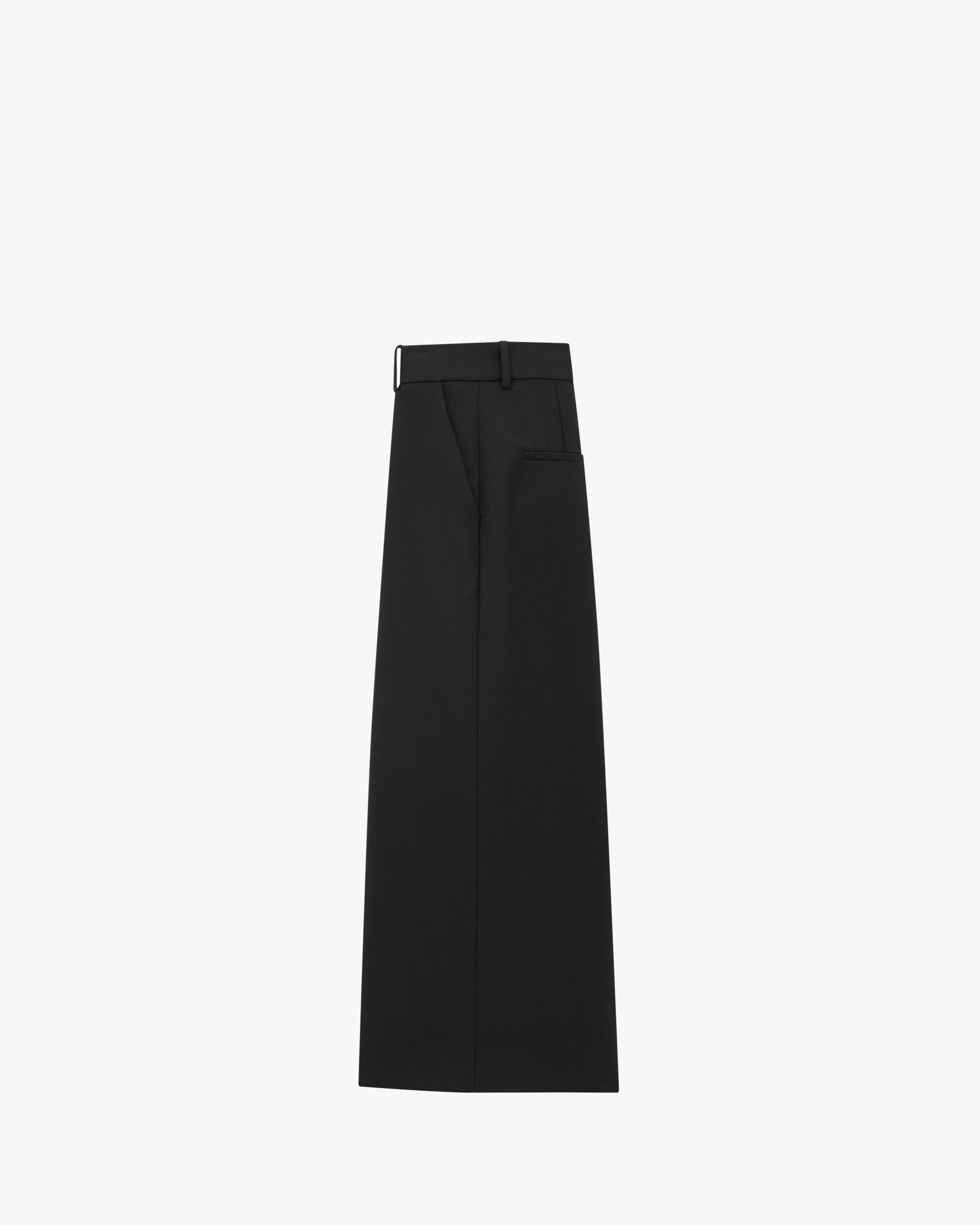 culottes in wool check