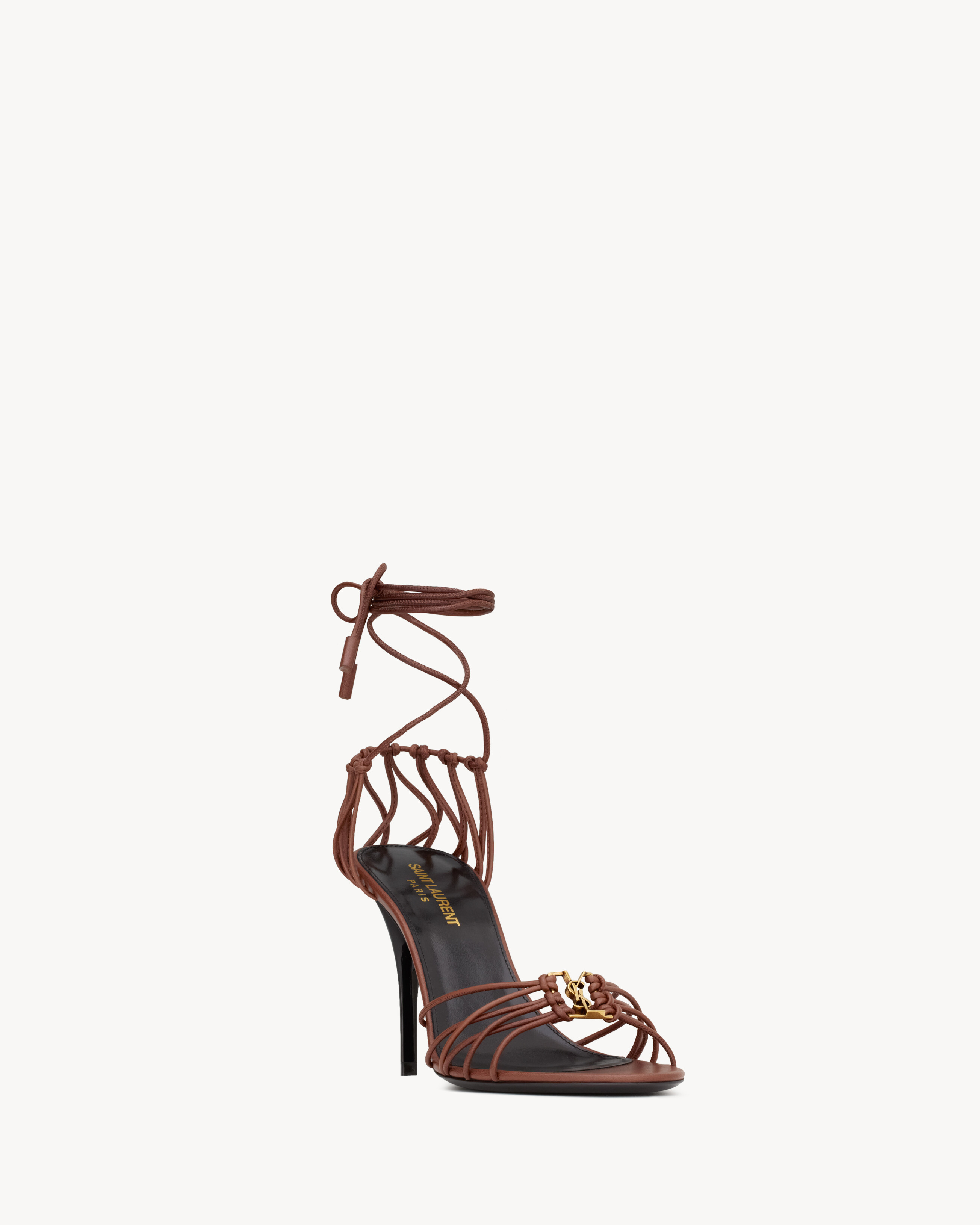 BABYLONE sandals in smooth leather