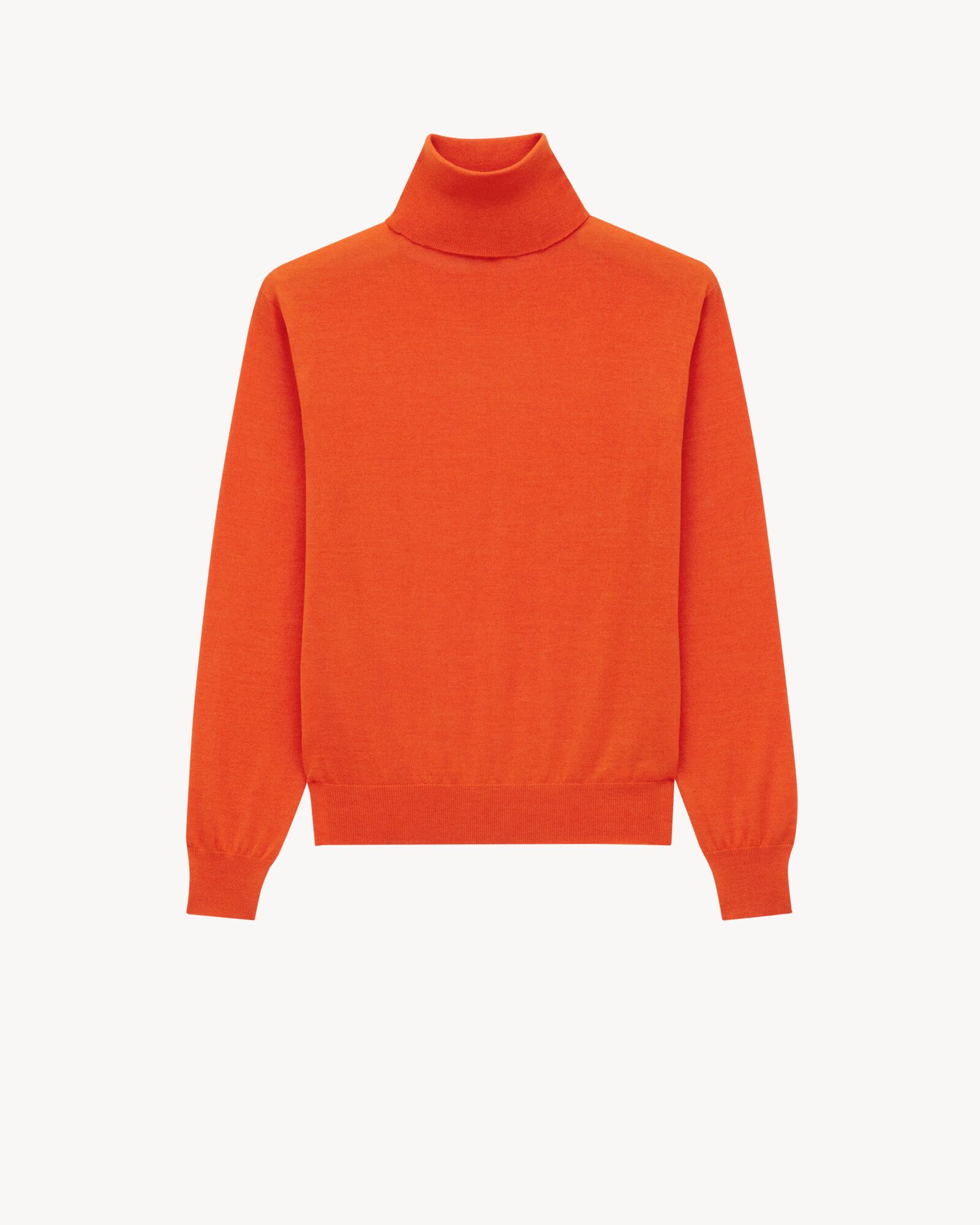 turtleneck sweater in cashmere, wool and silk