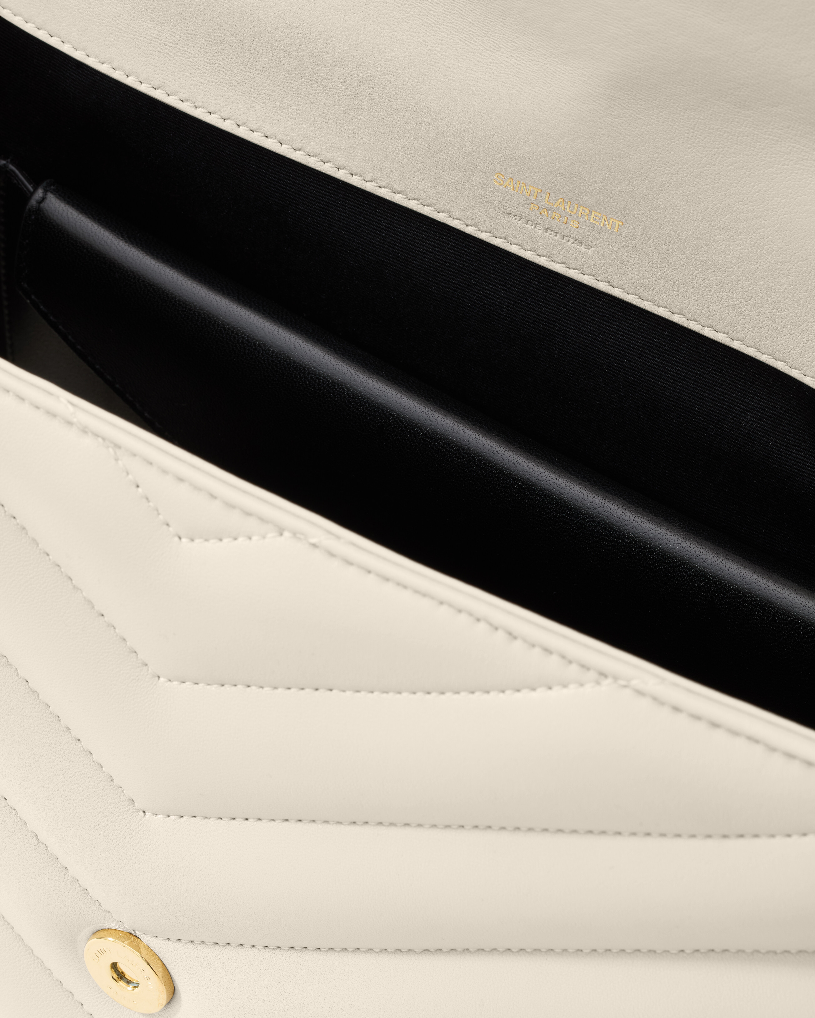 LOULOU large in MATELASSÉ lambskin