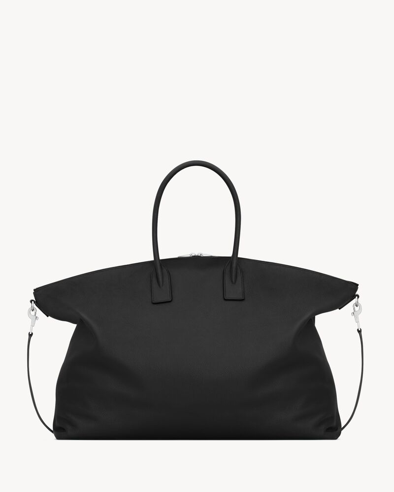 Bowling Tote de piel granulada