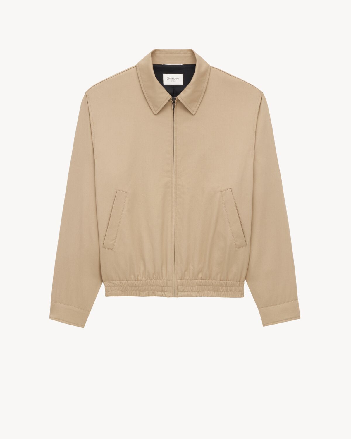 short jacket in cotton serge