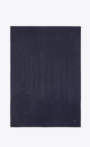 絲質薄紗超長透明圍巾