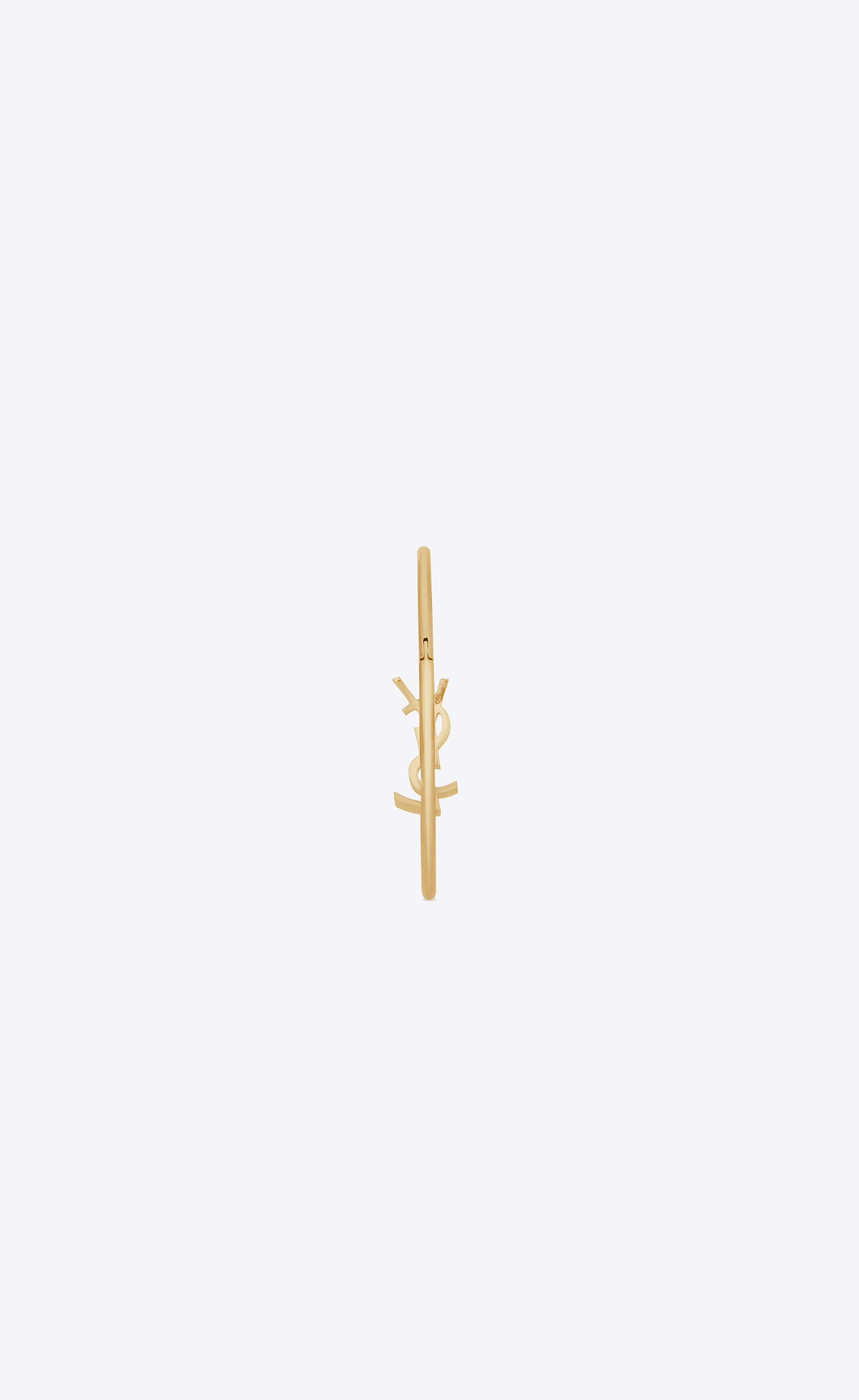CASSANDRE hinged bangle in 18K yellow gold