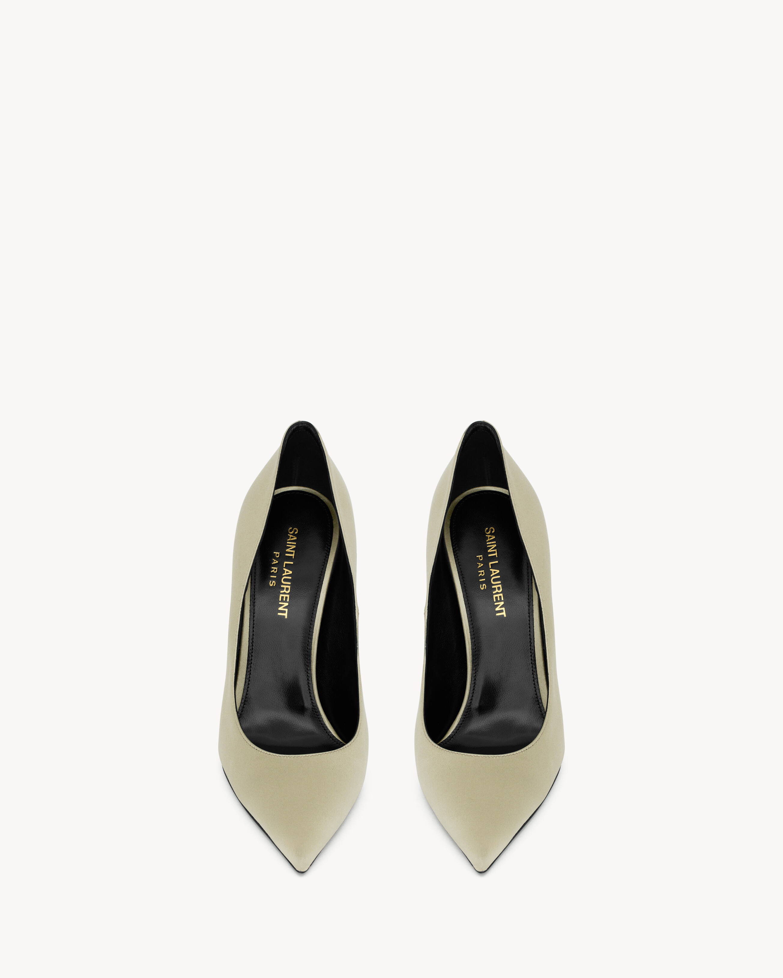 INSTINCT pumps in satin crepe