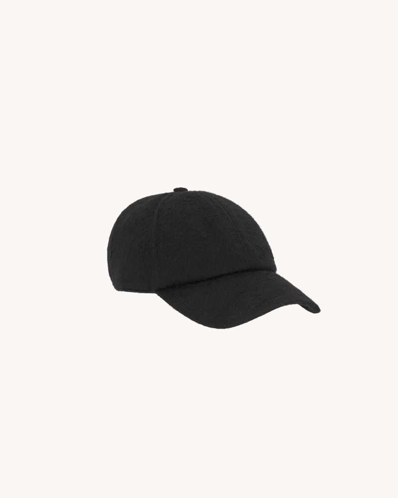 casquette SAINT LAURENT vintage en cachemire