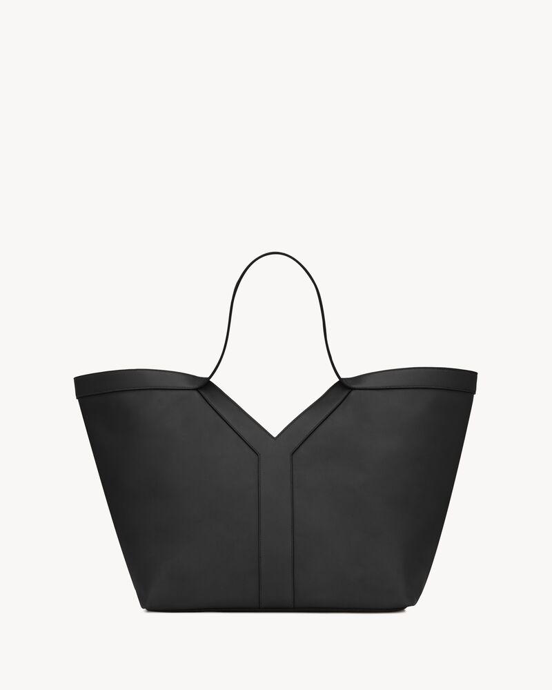 Y TOTE IN LEATHER