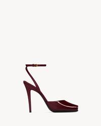 LA SCANDALE sandals in patent leather