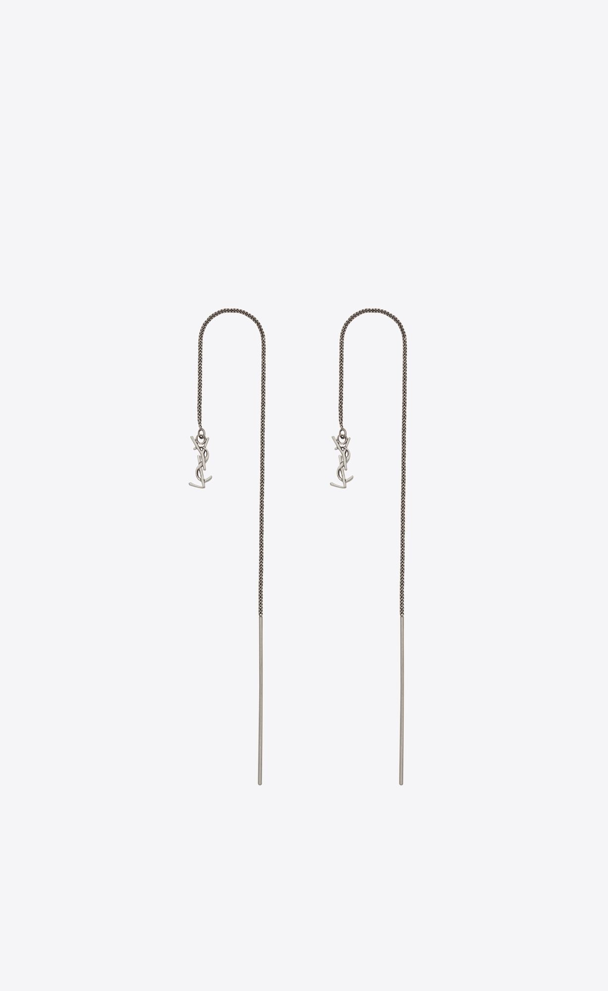 Earrings | Tassel & Drop | Gold & Silver | Saint Laurent | YSL