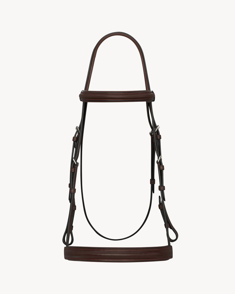 BUTET CSO Poney bridle with rein in leather