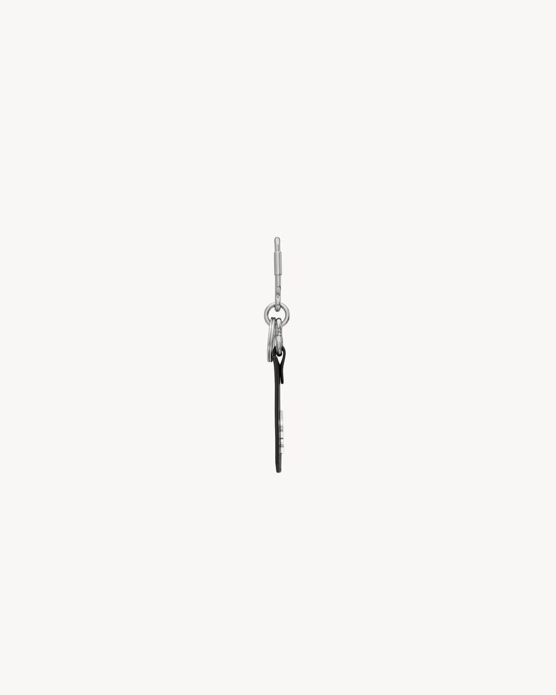 CASSANDRE SAINT LAURENT keyring in leather