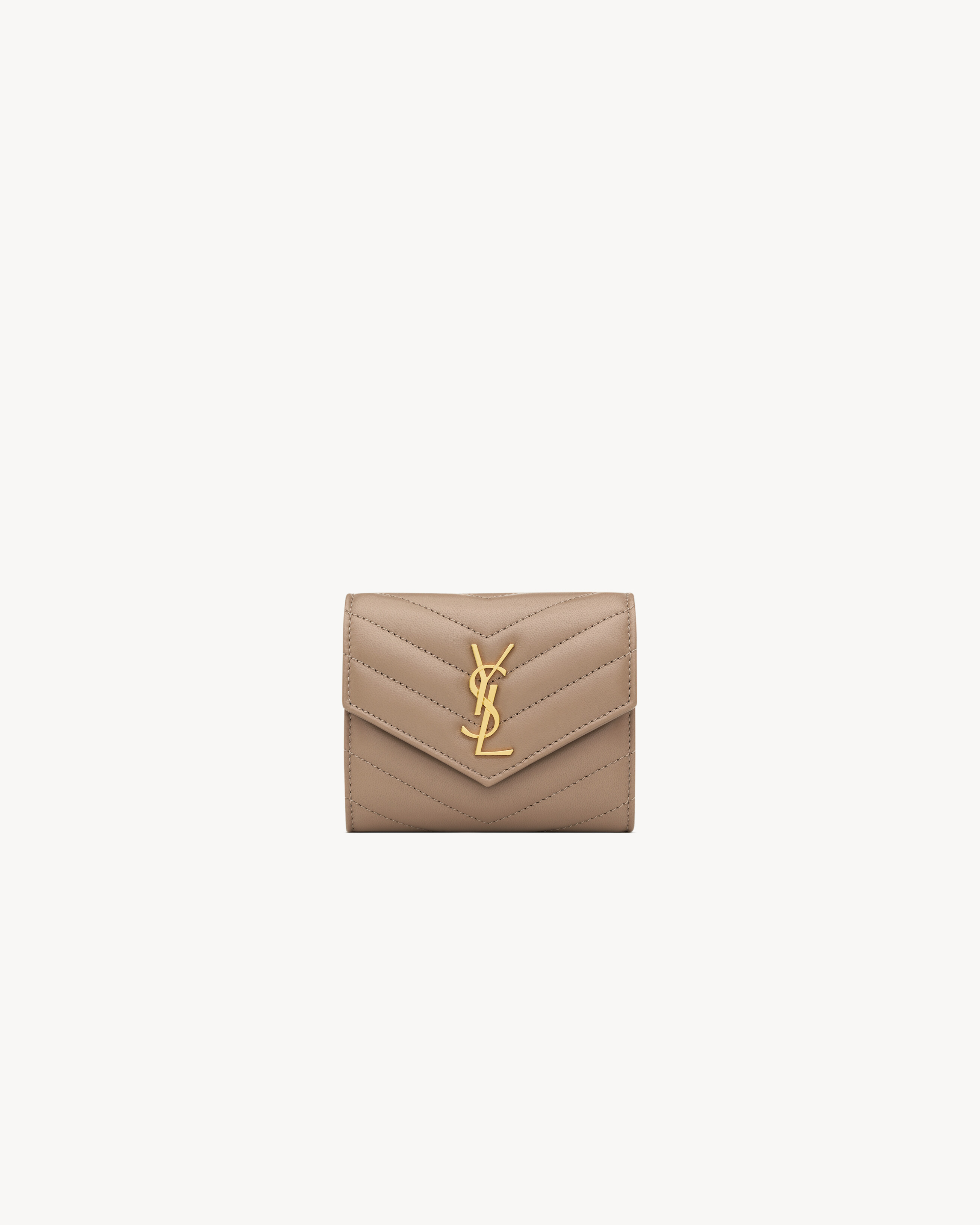CASSANDRE MATELASSÉ MULTI-FOLD WALLET IN LAMBSKIN | Saint Laurent | YSL FR