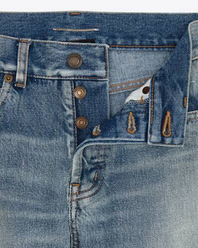 Slim-fit jeans in santa monica blue denim | Saint Laurent | YSL.com