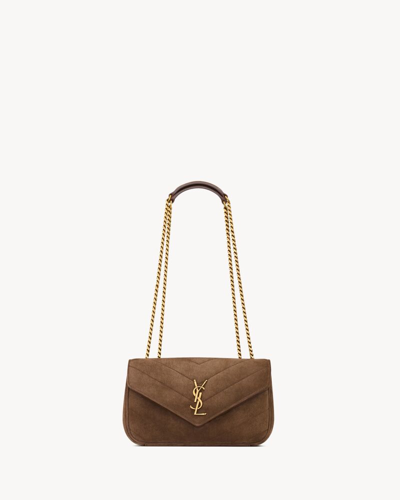 LOULOU small in MATELASSÉ suede