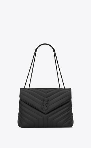 medium loulou  in quilted leather