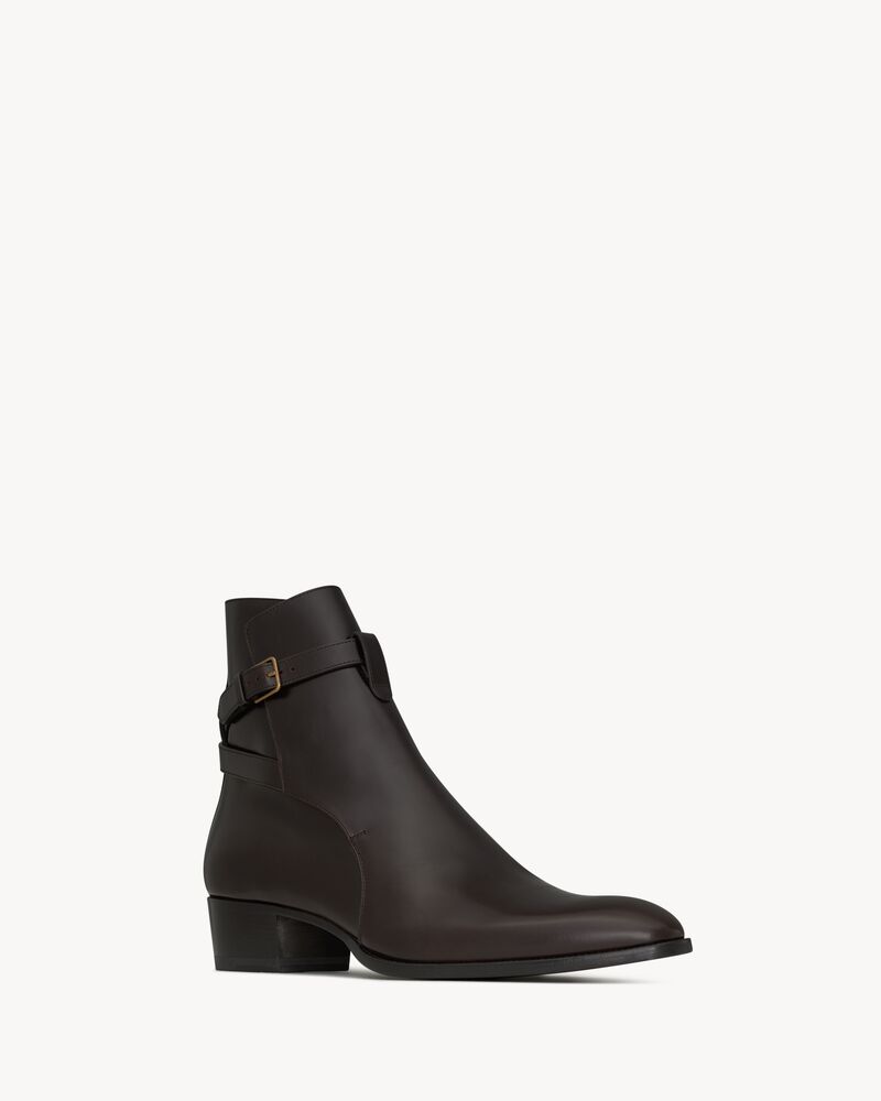 WYATT jodhpur boots in smooth leather