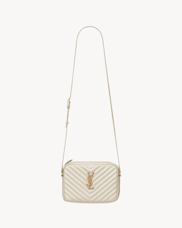 LOU camera bag in quilted leather