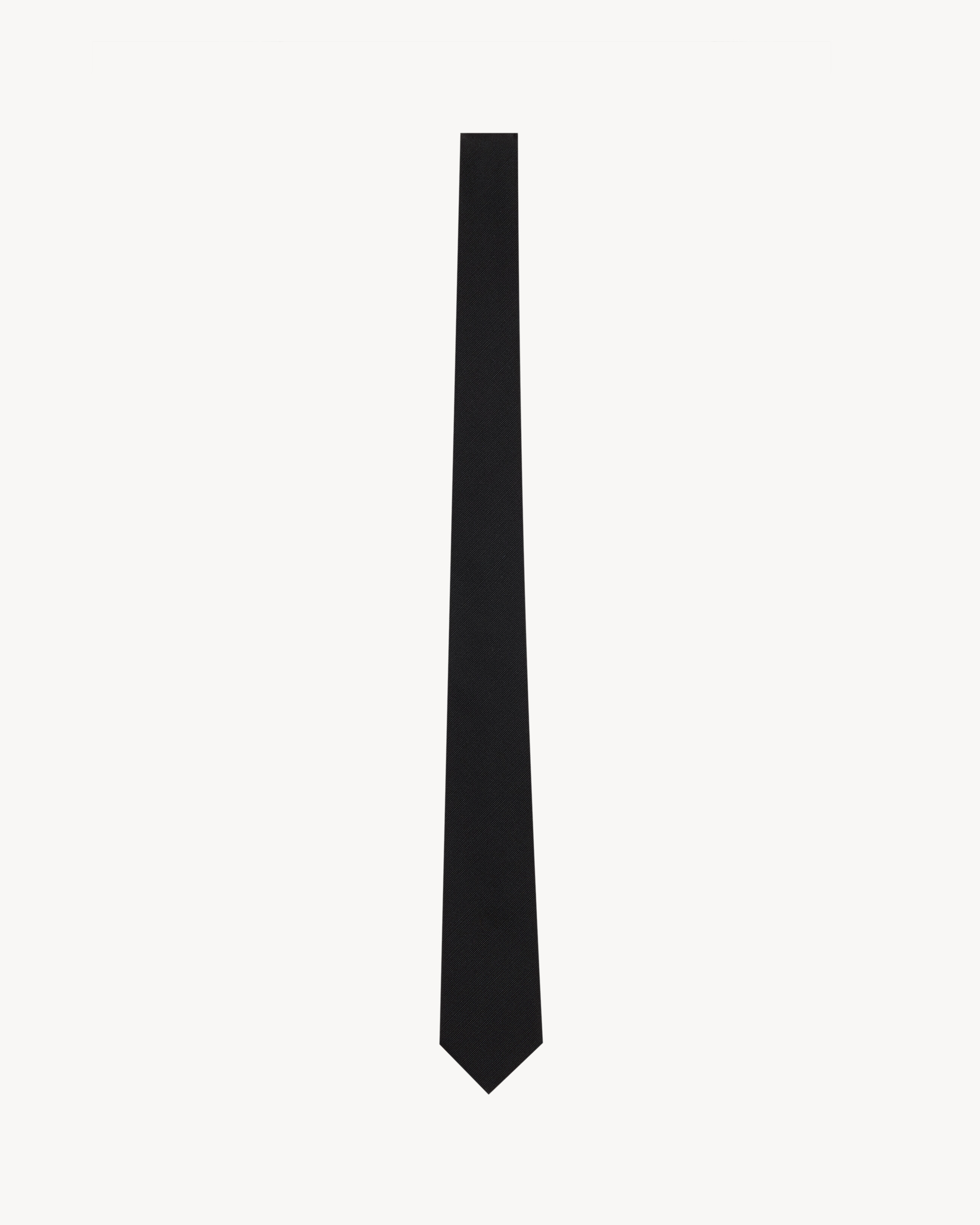 tie in silk faille