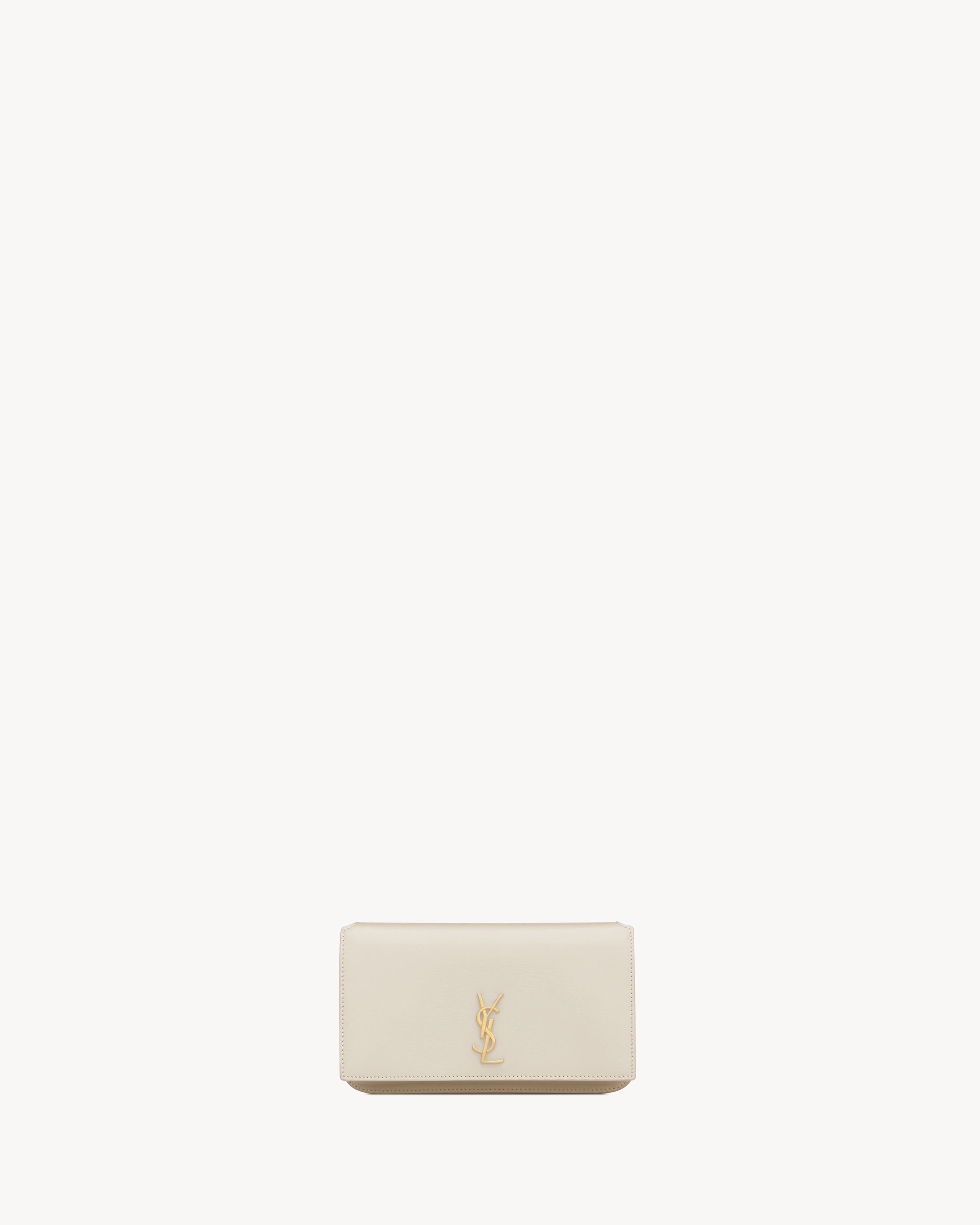 CASSANDRE phone holder in smooth leather