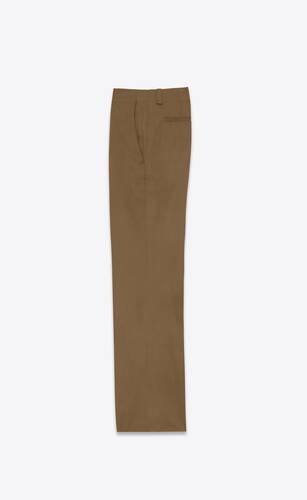 pants in cotton twill