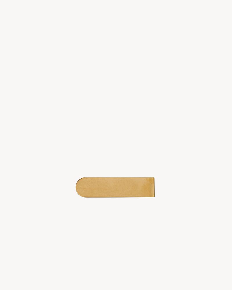 ID money clip in metal