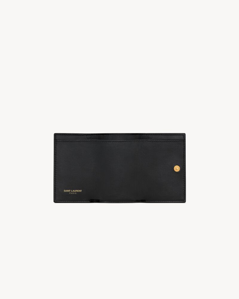 CASSANDRE MATELASSÉ ORIGAMI TINY WALLET in QUILTED LAMBSKIN